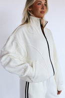 ELE. Tracksuit Jumper | Vanilla