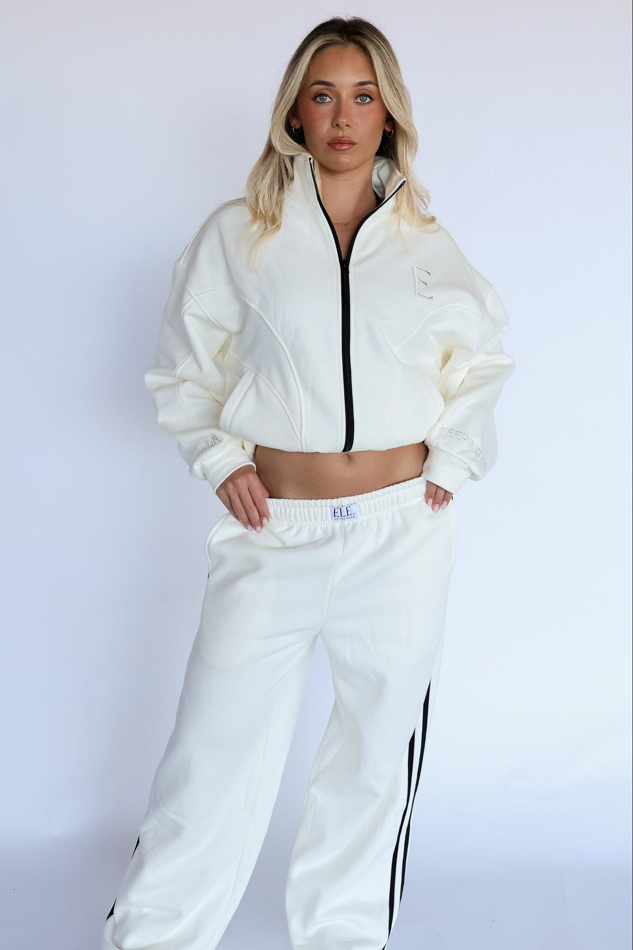 ELE. Tracksuit Pants | Vanilla