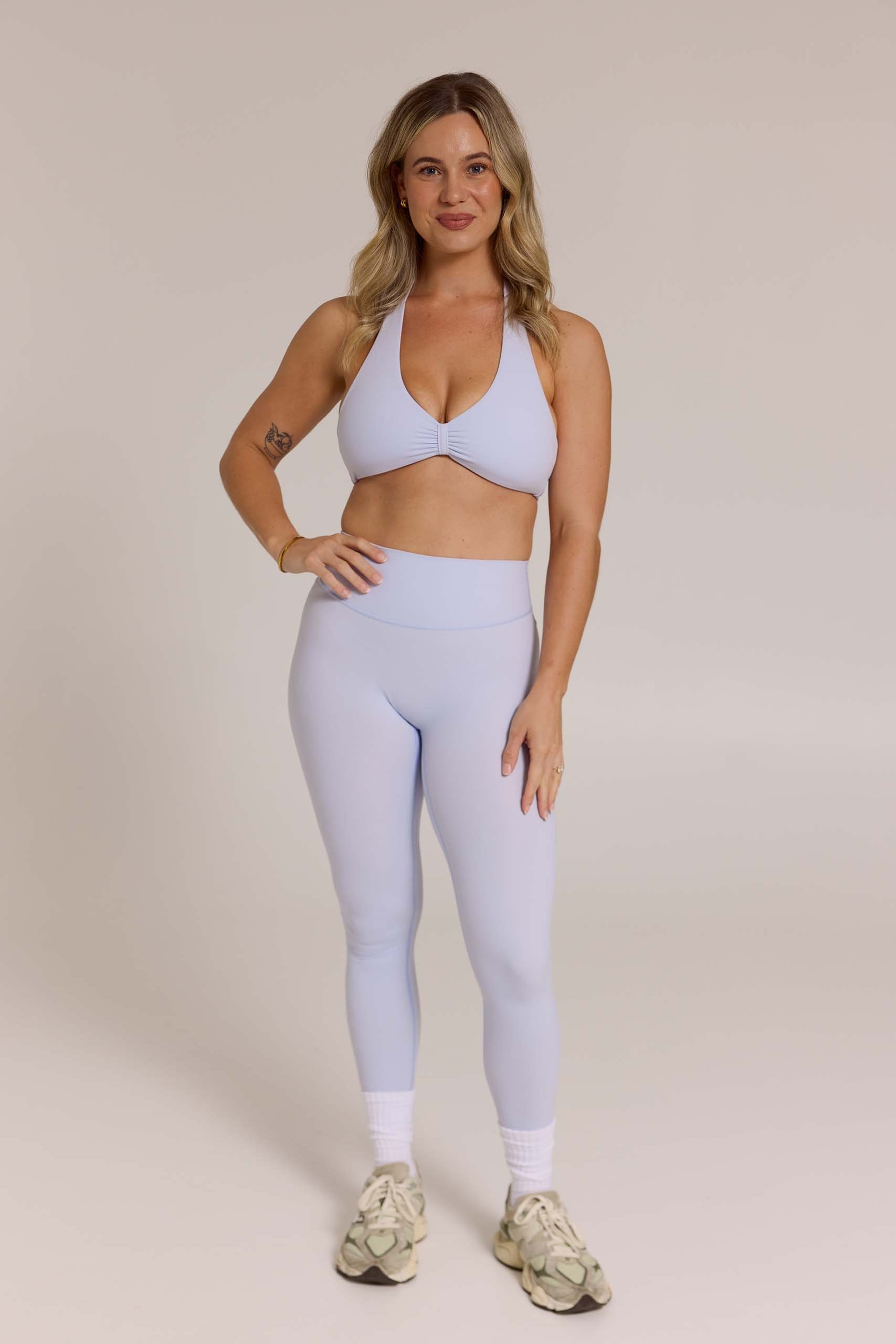 ELE. Signature Leggings | Powder Blue