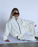 ELE. Tracksuit Jumper | Vanilla